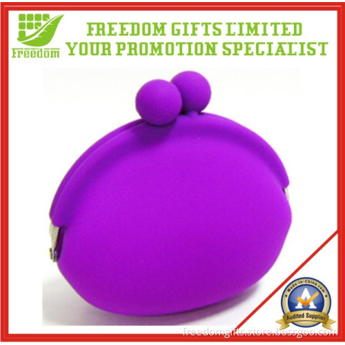 Custom Logo Printed Promotional Rubber Coin Bag (FREEDOM-SP04)